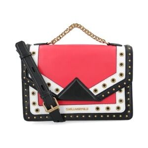Karl Lagerfeld • Red Studded Bag